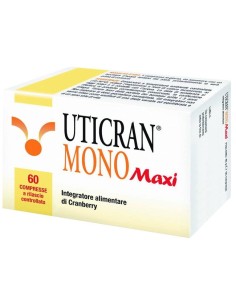 Uticran Mono Maxi Integratore Per Le Vie Urinarie 60 Compresse
